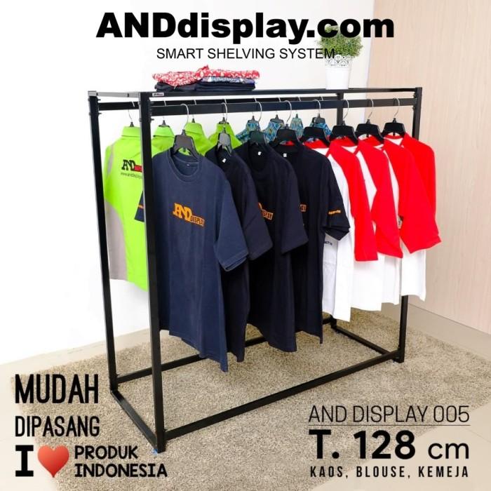 Hanger | Display And 005/Gantungan Baju/Gawang/Distro/Butik/Rak/Laundry/Hanger