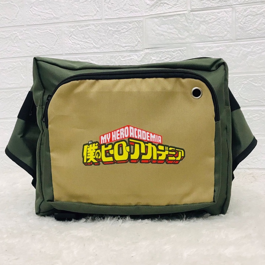 Slingbag My Hero Academia BNHA Anime Manga Boku No Hero Anime Manga Unisex Tas Amplify