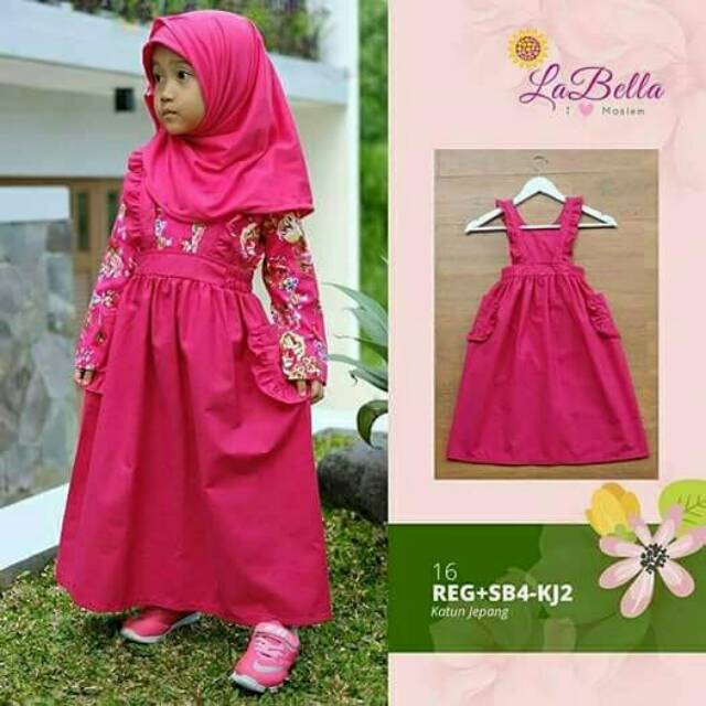Gamis Anak LaBella KJ16