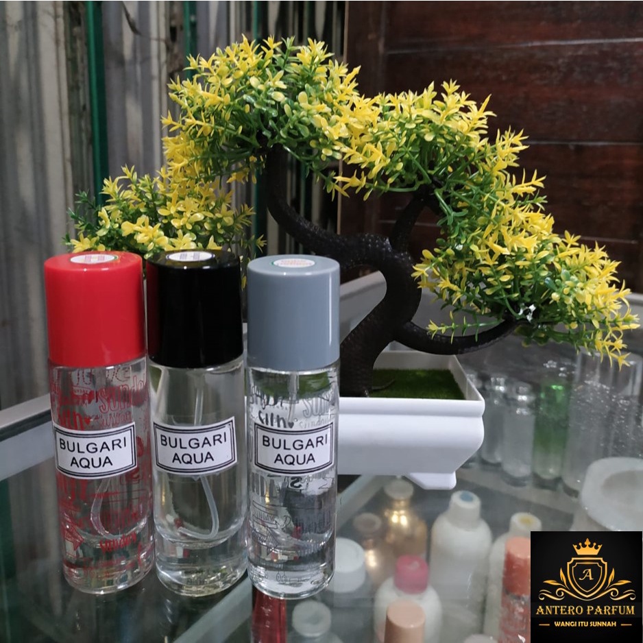 Parfum Refill Bulgary Aqua 30ml Perfume Bvlgari Aqua Minyak Wangi Siap Pakai Untuk Harian