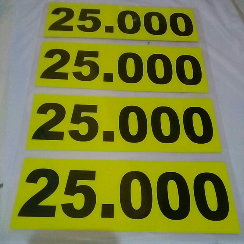 

Harga Obral Laminating /1Folio dapat 4 pcs / Hargaobral / Obralan / Bandrol Harga