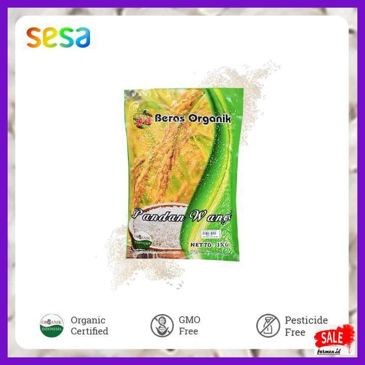 

Rasbeputih- Ud Beras Varietas Pandan Organik Wangi 1 Kg -Aslii.