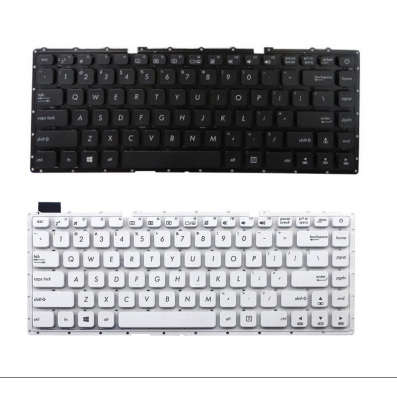 Keyboard Laptop Asus X441 X441B X441BA X441S X441SA X441M X441N X441MA X441MB X441SC X441NA X441NC X441U X441UA X441UB X441UV X441UX Hitam