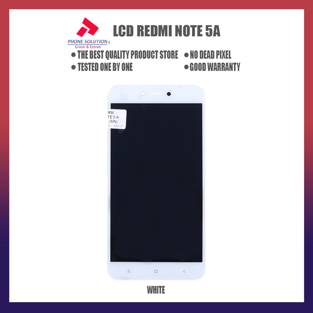 LCD Xiaomi Redmi Note 5a Fullset Touchscreen // Supplier LCD Xiaomi Redmi - Garansi 1 Bulan