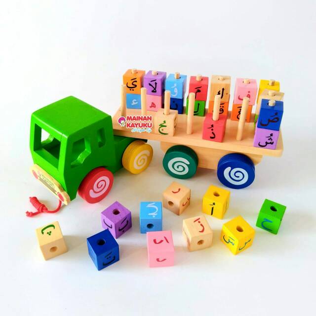 Agdia Toys Truk Hijaiyah