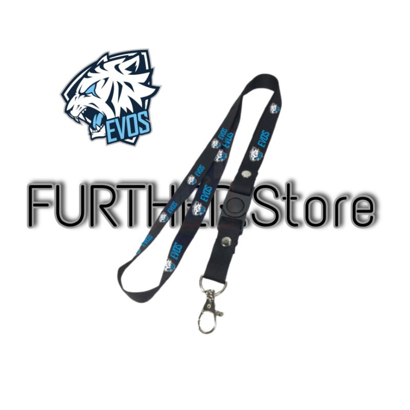 

Gantungan kunci EVOS ESPOER GAMERS GAMING GAME tali lanyard ESPORT MOBILE gantungan leher id card name tag