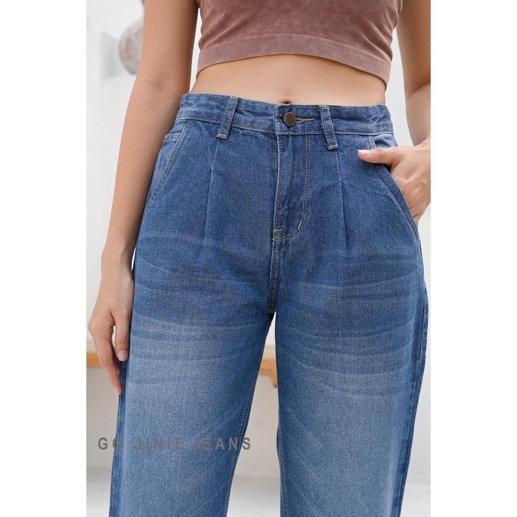 GOJINIEJEANS - Highwaist Slouchy Jeans - 3238 - BOYFRIEND SLOUCHY