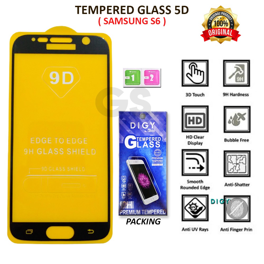 Tempered Glass 5D Rakki Full Layar SAMSUNG M51 J3 2018 J4 CORE J5 PRIME J5 J7 2018 J8 M01 A01 CORE