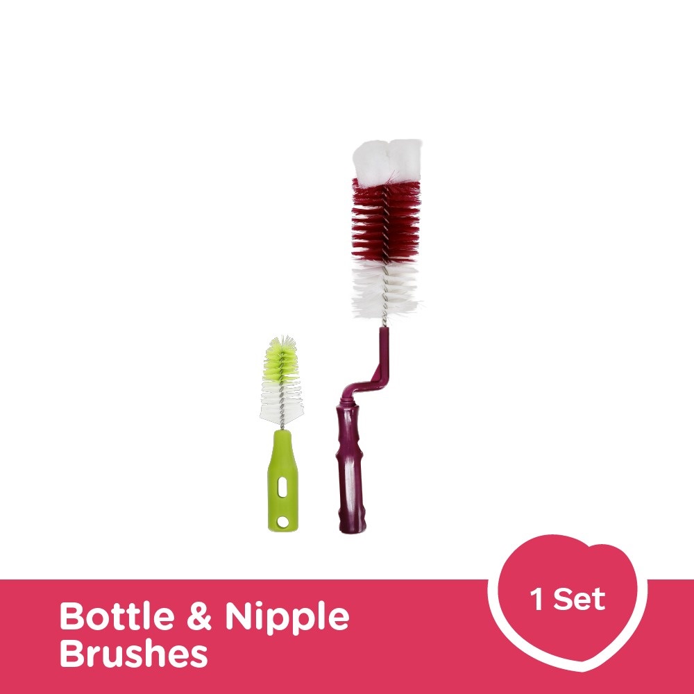 Farlin Bottle and Nipple Brush Sikat Botol Bayi