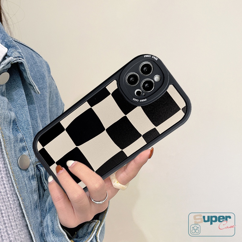 Soft TPU Case Untuk Realme C53 C35 C55 C30 9i C31 C25s 8i 8 10 Pro+C21Y GT C12 C25 C20A C25Y C20 C15 C21 C11 C3 6i 5 8pro 7i C17 7 6 5s 6s Lensa Oval Tidak Teratur Sarung Ultra Persegi