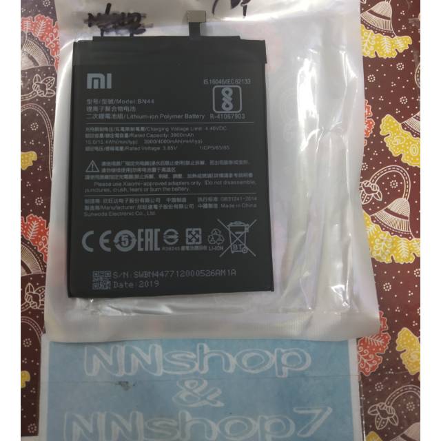 Baterai Redmi 5 Plus BN44 Battery Xiaomi Redmi 5+ BN 44 Original