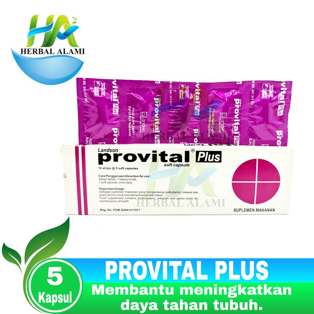 Provital Plus PerSETRIP - Meningkatkan Daya Tahan Tubuh