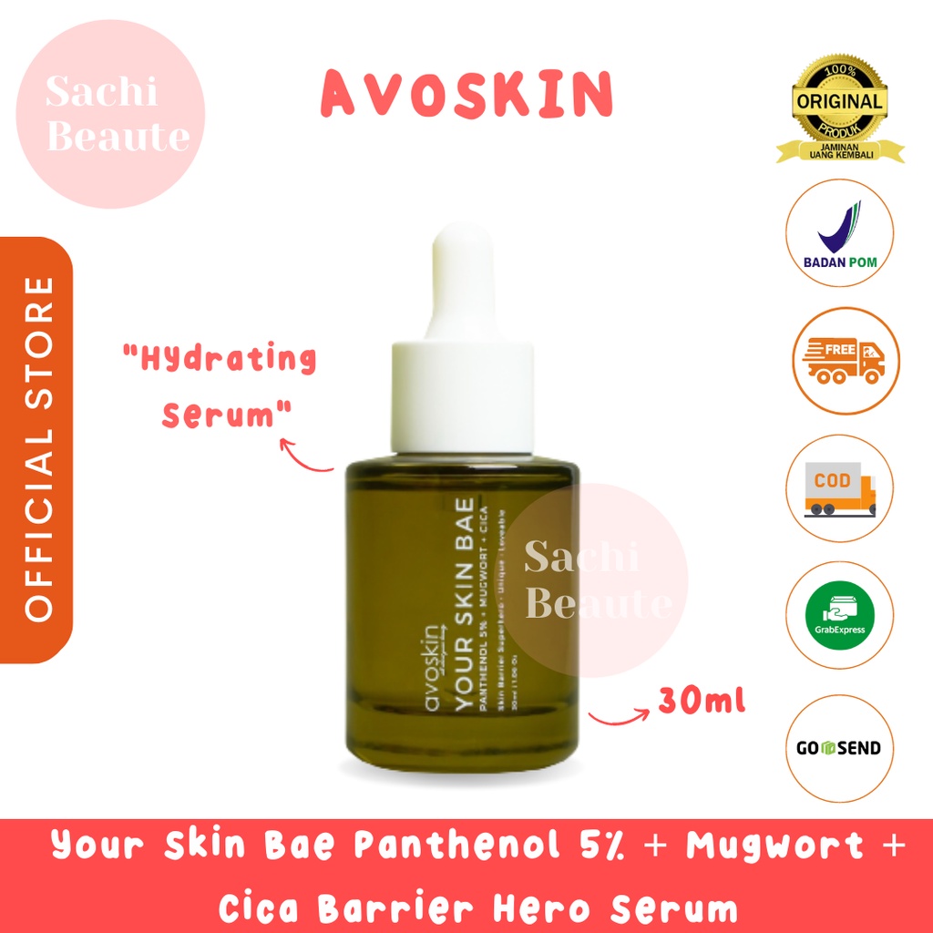 Avoskin Your Skin Bae Panthenol 5% + Mugwort + Cica Barrier Hero Serum