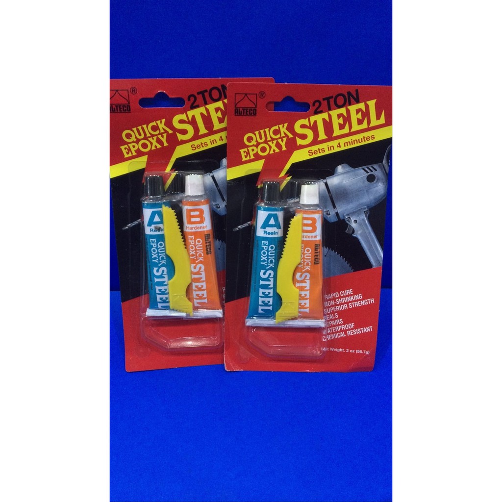 

Lem epoxy alteco/lem besi/lem aluminium kaca/steel glue/lem besi/lem kayu
