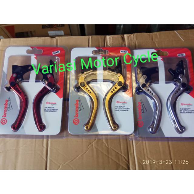 handle rem brembo aerox nmax vario 150 cnc - handle brembo cnc matic