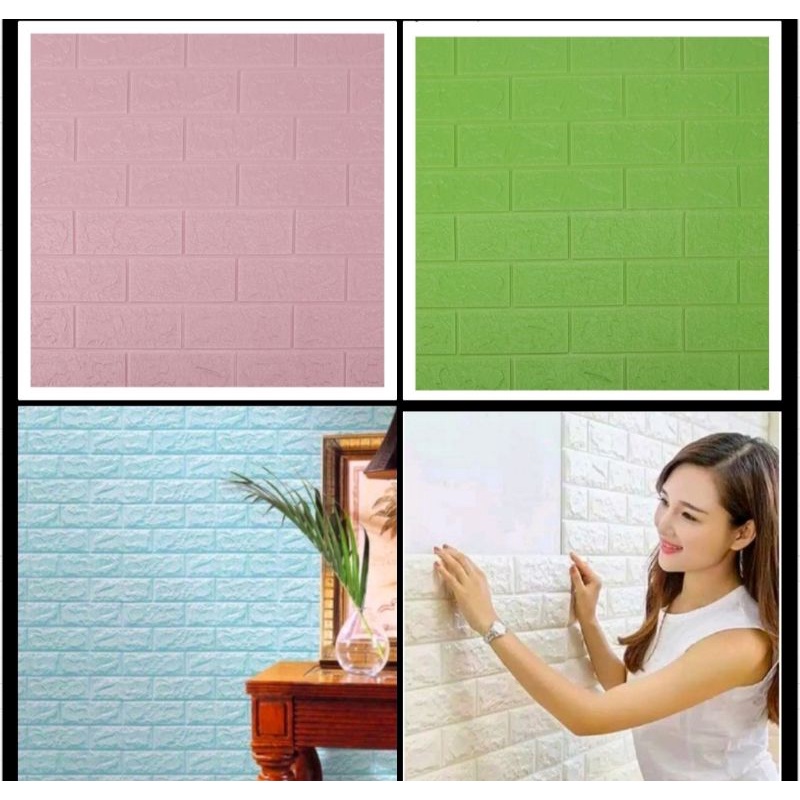 BATA FOAM 2,5 mm. UKURAN 70X77CM [WALLFOAM BATA 3D]