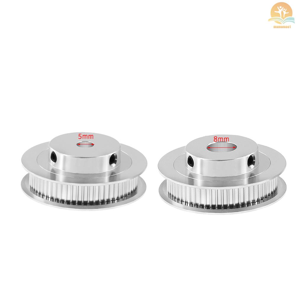 Aluminum GT2 Timing Pulley 60 Teeth 60T 8mm Bore Synchronous Wheel for 6mm Width 3D Printer GT2 Timing Belt