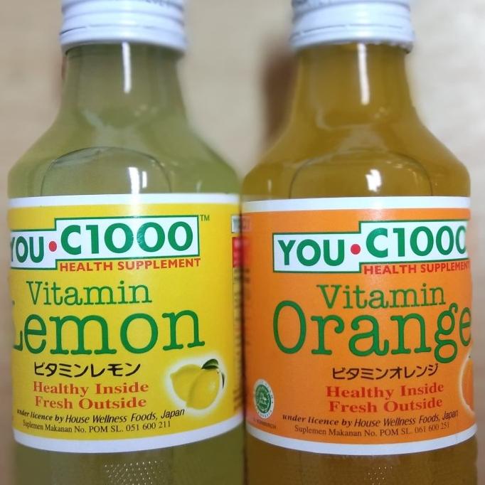 

[COD] you c 1000 vitamin rasa orange, 140ml x 30botol