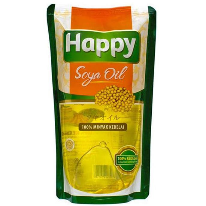 

HAPPY SOYA OIL MINYAK KEDELAI REFILL 1 LITER