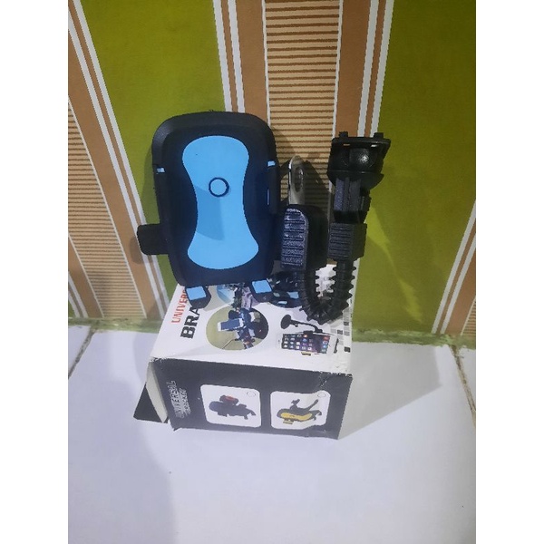 HOLDER HP MOTOR/UNTUK OJEK ONLINE VARIO BEAT MIO SCOPY DLL
