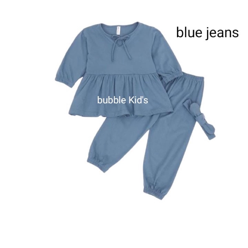 setelan bayi perempuan newborn-3 thn | setelan RIVANA | setelan anak perempuan lucu bahan adem