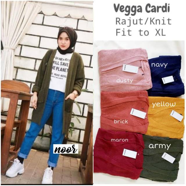 VEGA RAJUT / AGEA CARDI RAJUT / LONGCARDY KNITE