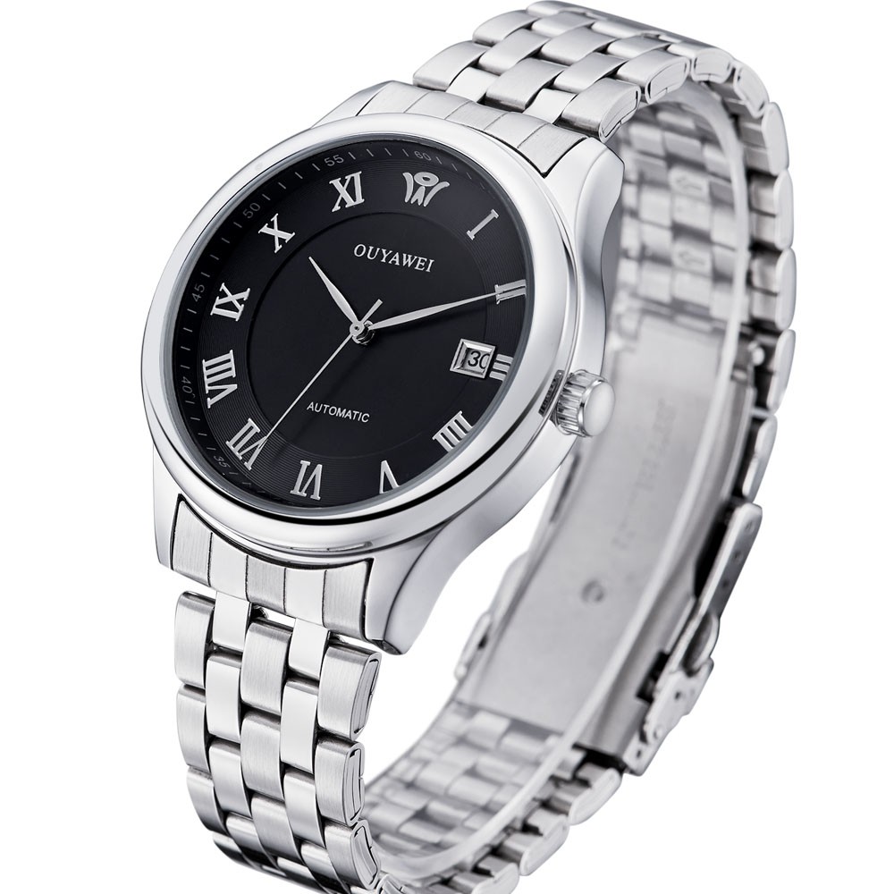 Ouyawei Luxury Men Stainless Steel Automatic Mechanical Watch - OYW132