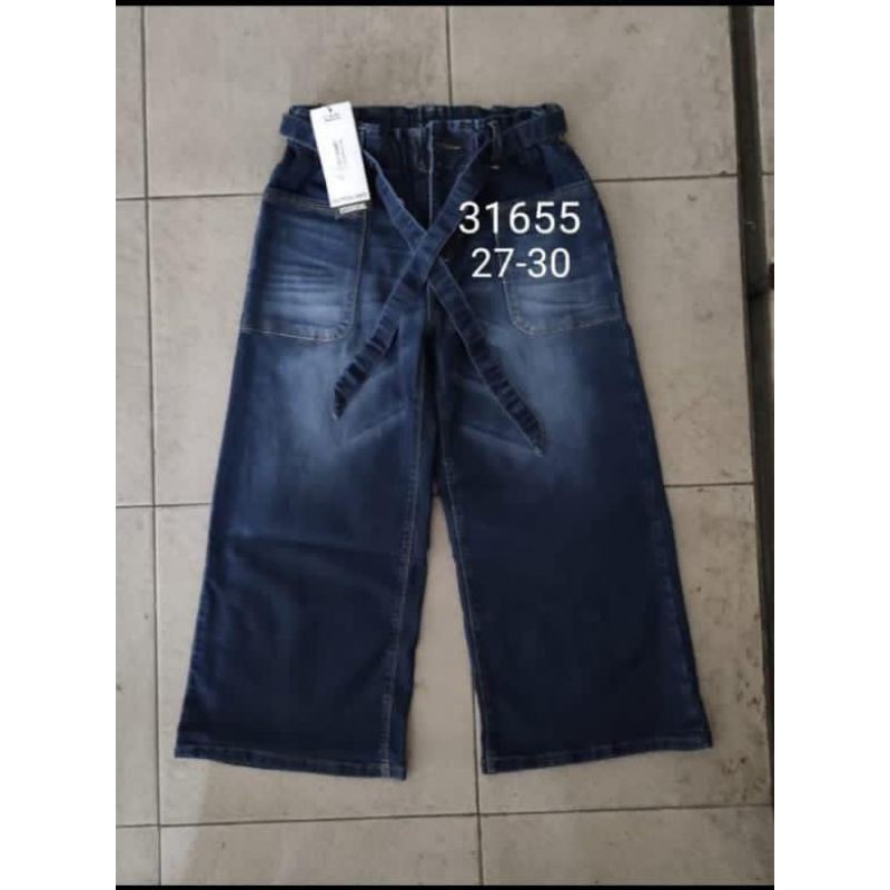 KULOT JEANS VJ ROBIN KANTONG DEPAN 27-30 CASUAL