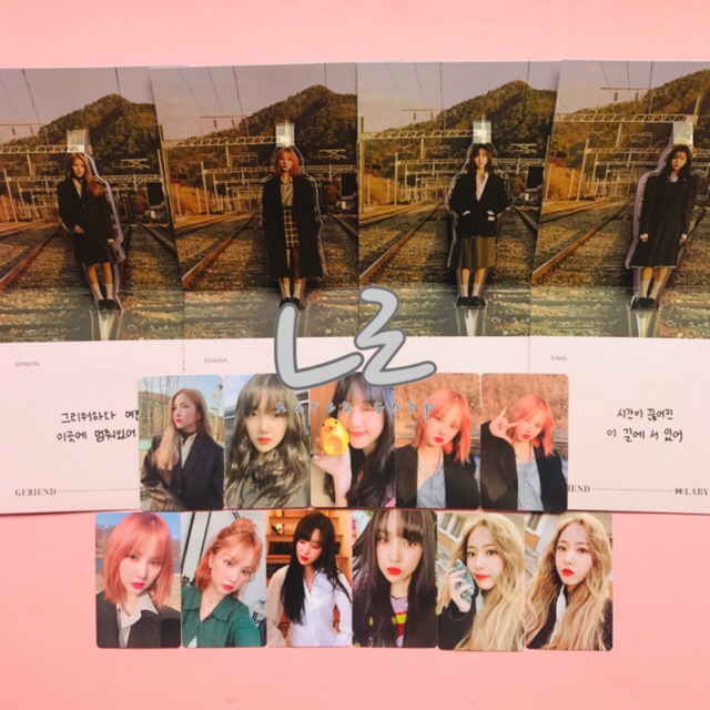 GFRIEND - Labyrinth (Photocard / Pop-up Card : Sowon Yerin Eunha Yuji SinB Umji)