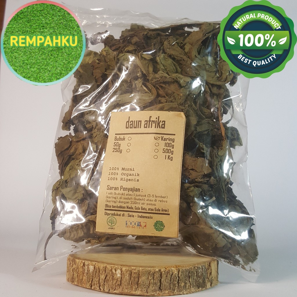 

DAUN AFRIKA SELATAN KERING 50 GRAM - Vernonia amygdalina - MURNI