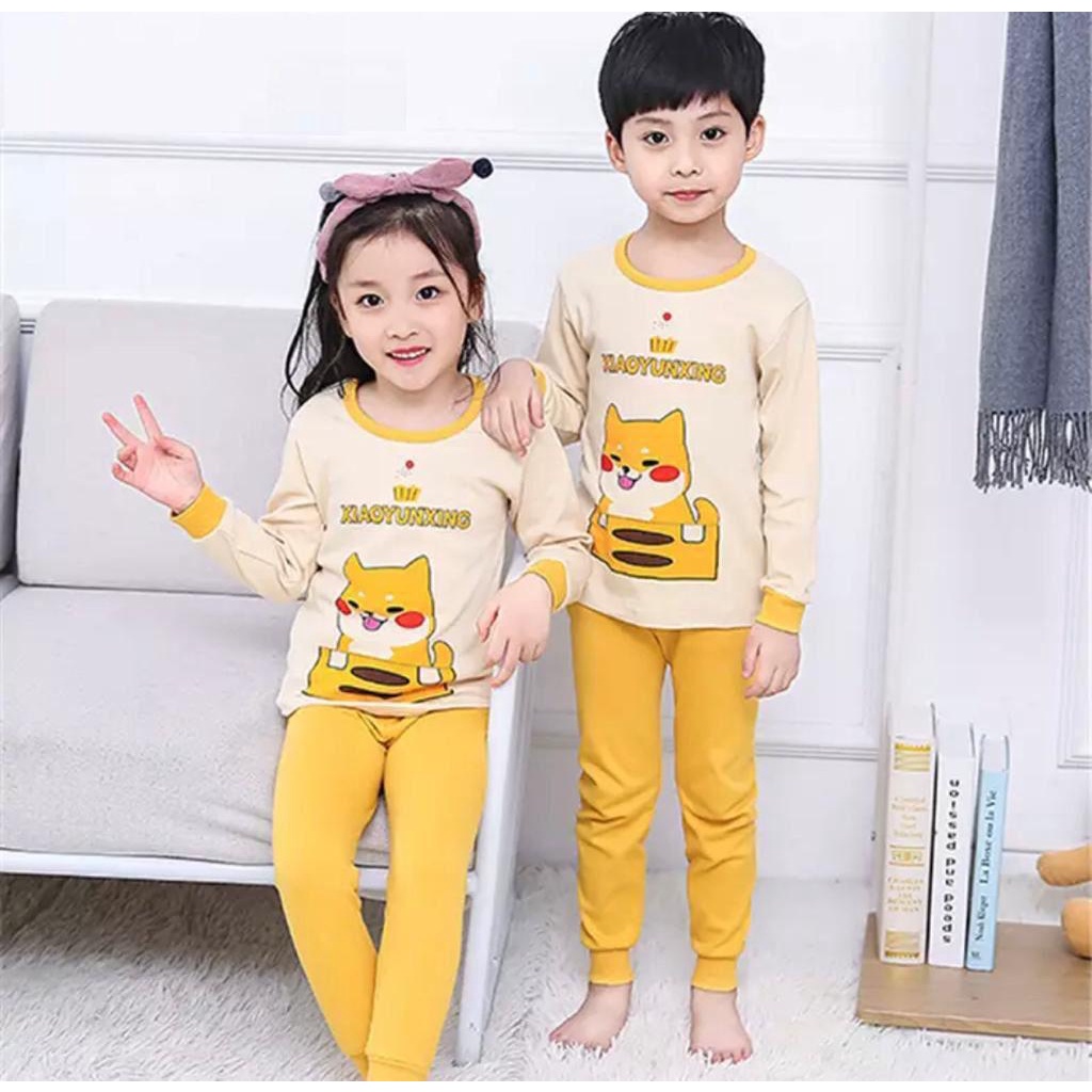 dealshop SALE BAJU TIDUR ANAK BAHAN KAOS PREMIUM-STELAN 002