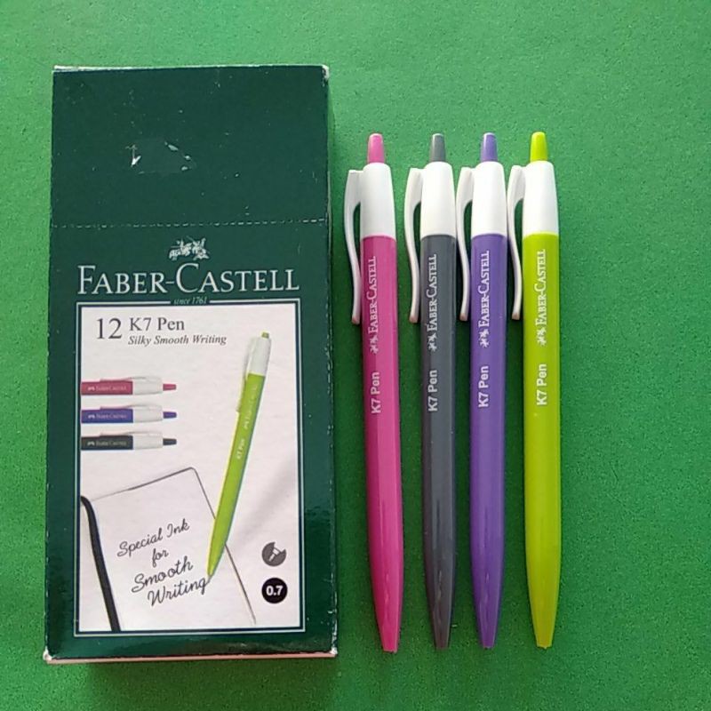

Pulpen Faber Castell K7 0.7mm