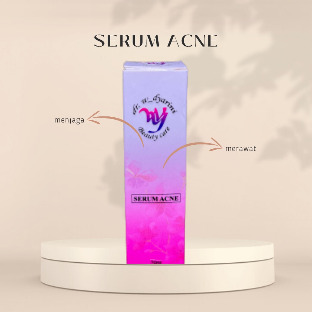 Serum Acne Glowing Bpom Dr. Widyarini Serum Jerawat Pencerah Pemutih Wajah Untuk Kulit Berjerawat dan Berminyak BONUS Hand Sanitizer &amp; FREE Packing Bubble Wrap