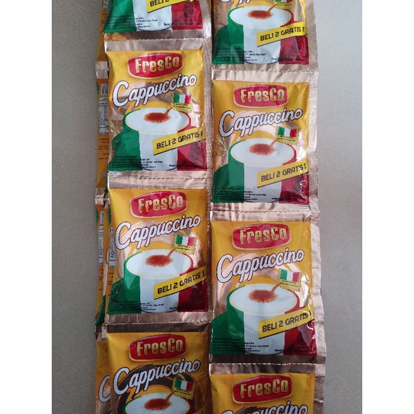 Kapal Api Fresco Kopi Capucino | Cappucino renteng / 15Sachet