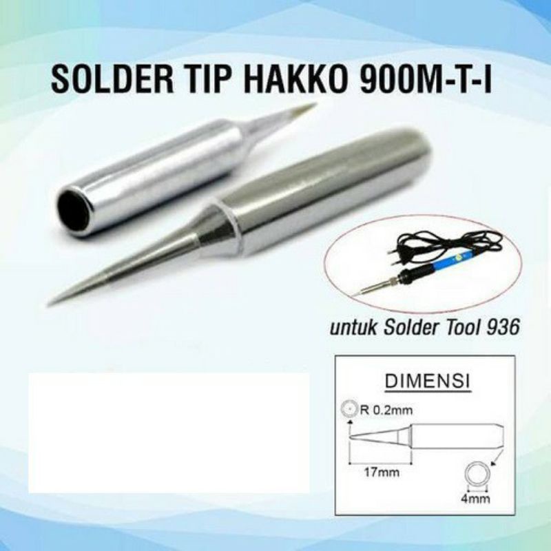 MATA SOLDER HAKKO LURUS 900M-T-I