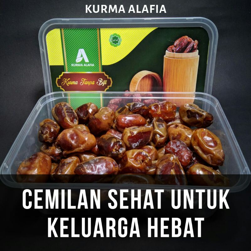 

Kurma Alafia/kurma Tanpa Biji/Kurma Arab/Kurma Asli/Makanan Sehat/Cemilan Orang Hebat