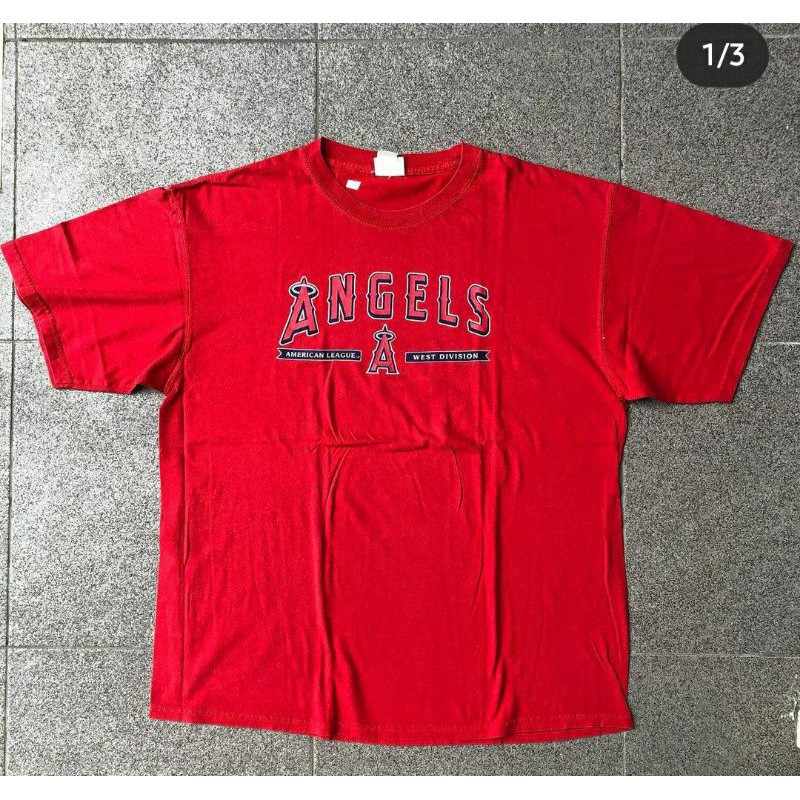 KAOS VINTAGE SECOND ANGELS KAOS UNISEX PAKAIAN PRIA BAJU VINTAGE