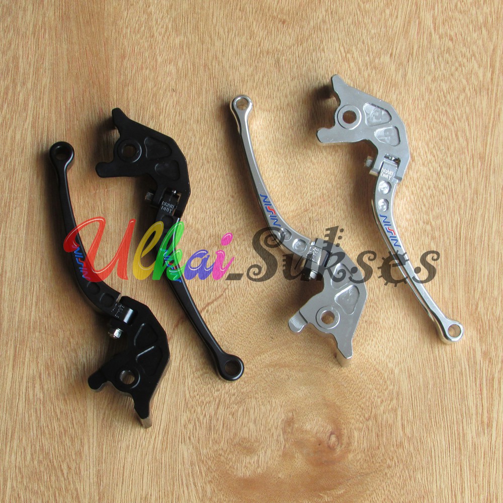 Handle Rem Nmax Nissin l Variasi Aksesoris Pegangan Rem Model Lipat Nmax Combi Brake l Handle Brake Merk Nissin Full CNC Hight Quality Murah