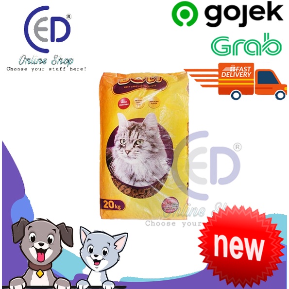 MAKANAN KUCING BOLT TUNA IKAN DONAT SALMON DAN KITTEN SALMON 20KG DISKON