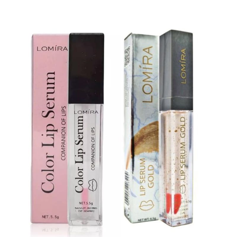 [BPOM] Lomira Lip Serum Color | Gold | Lip Gloss Vitamin E 5.5gr