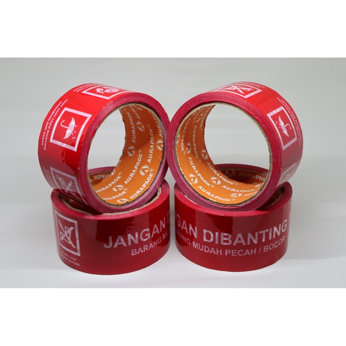 

LAKBAN FRAGILE MERAH JANGAN DI BANTING 48MM X 50 YARD AURAPACK