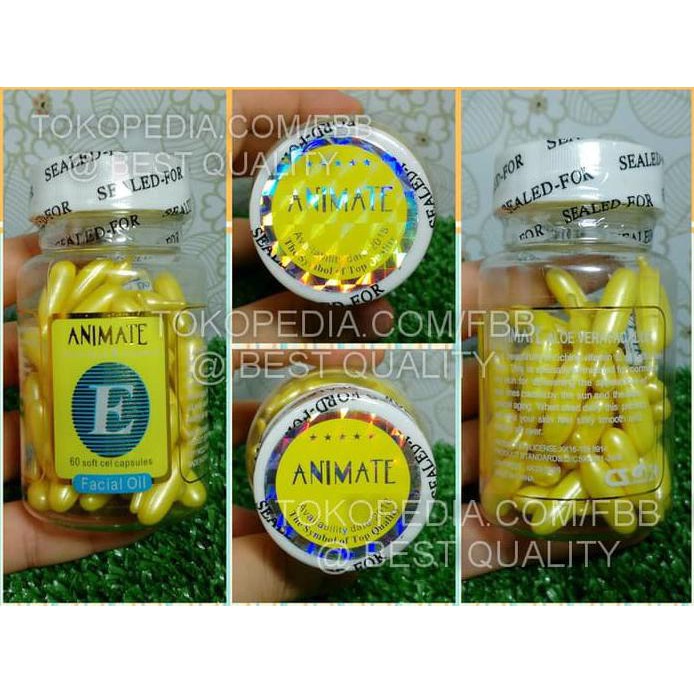 PAKET HEMAT SERUM WAJAH / MUKA ANIMATE ~ ANIMATED ~ USA SOFTGEL !!!