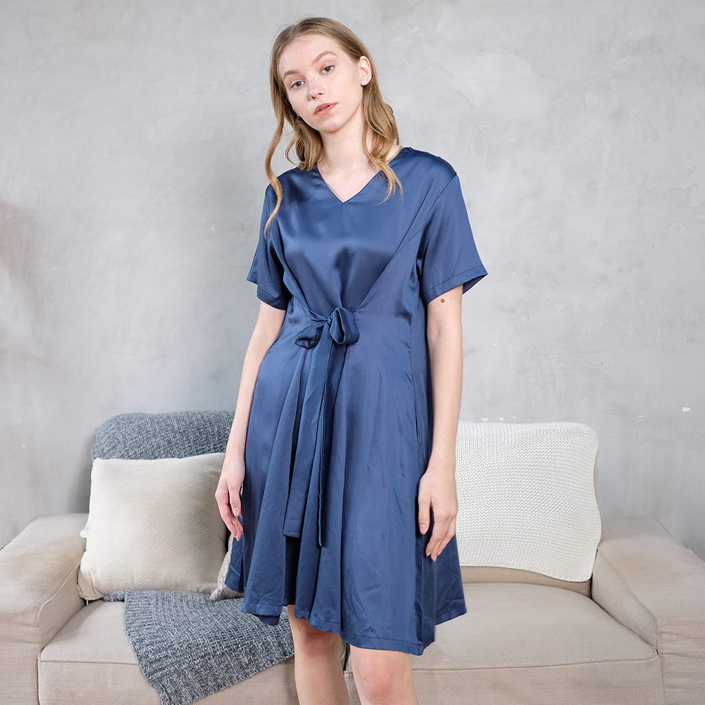 Cielyn - Ann Organic Silk Dress Homewear