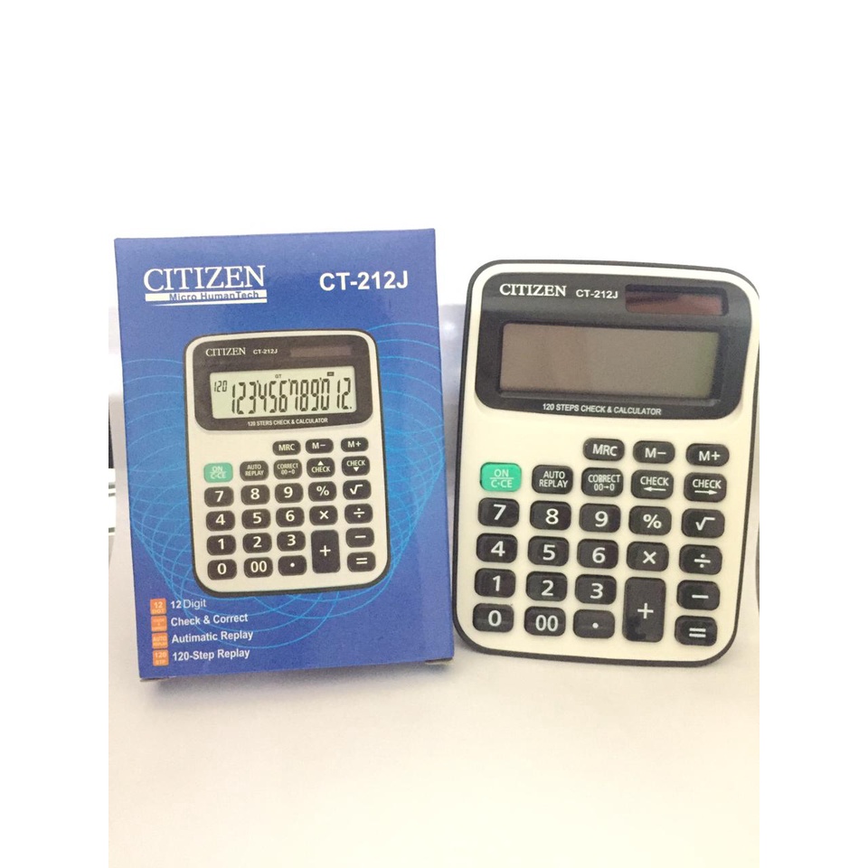 

kalkulator / calculator citizen CT-212J