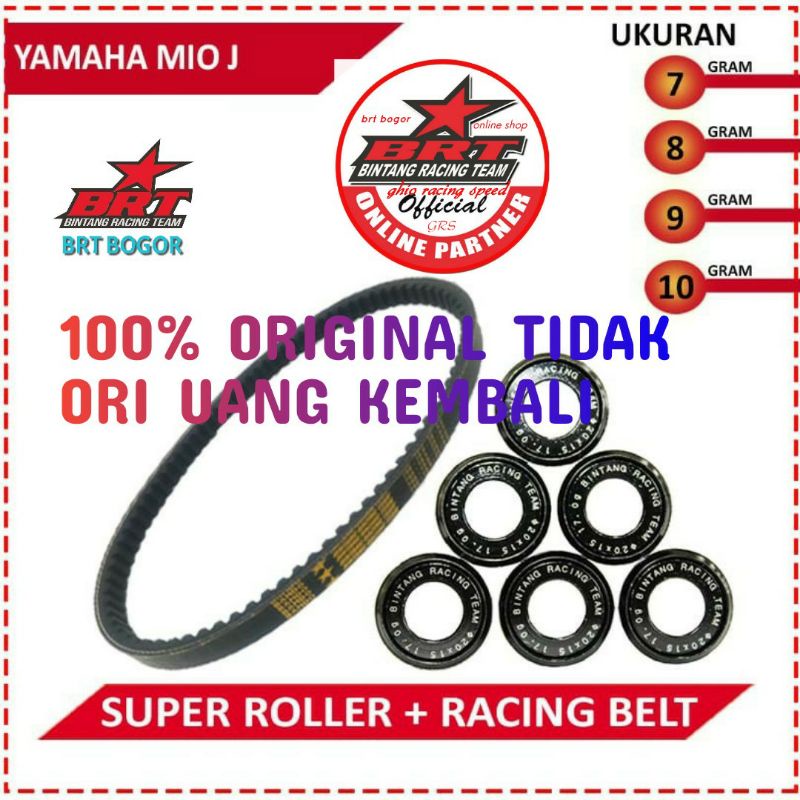 Vbelt Vanbelt BRT mio j / mio gt/ x ride 115/ soul gt 115/ Vanbelt brt mio gt / Vanbelt drivbelt BRT mio j 54p Roller dan vanbelt BRT mio j mio gt soul gt 115 x ride 115 loler mio j roller set mio j roller set brt mio j ghio motor shop