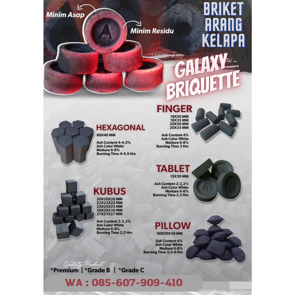 BRIKET BATOK KELAPA