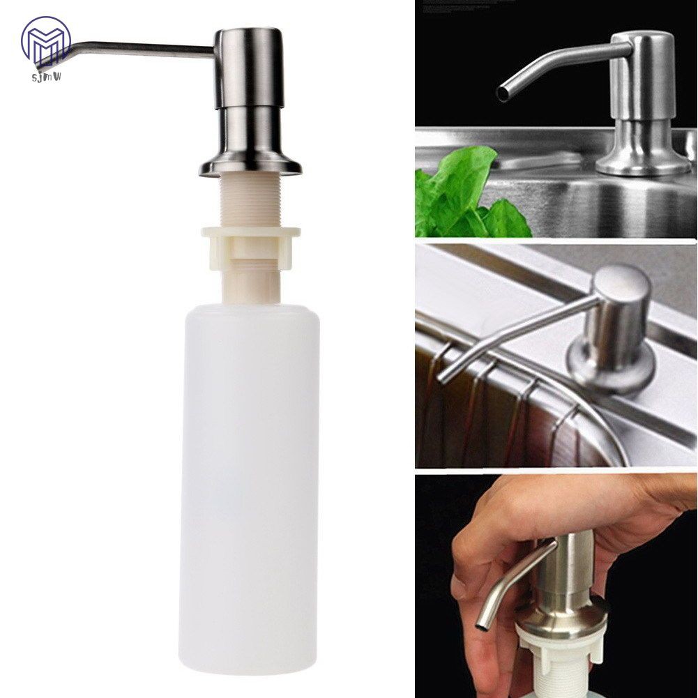 Sjmw Soap Dispenser Kitchen Sink Faucet Bathroom Shower Lotion Shampoo Pump Bathroom Kit Shopee Indonesia
