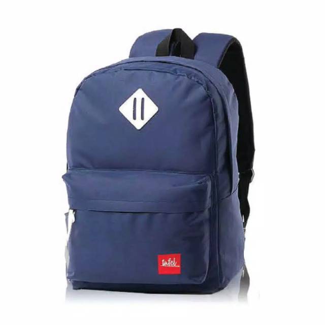 Tas Ransel Sekolah Pria dan Wanita Polos . Backpack Sekolah