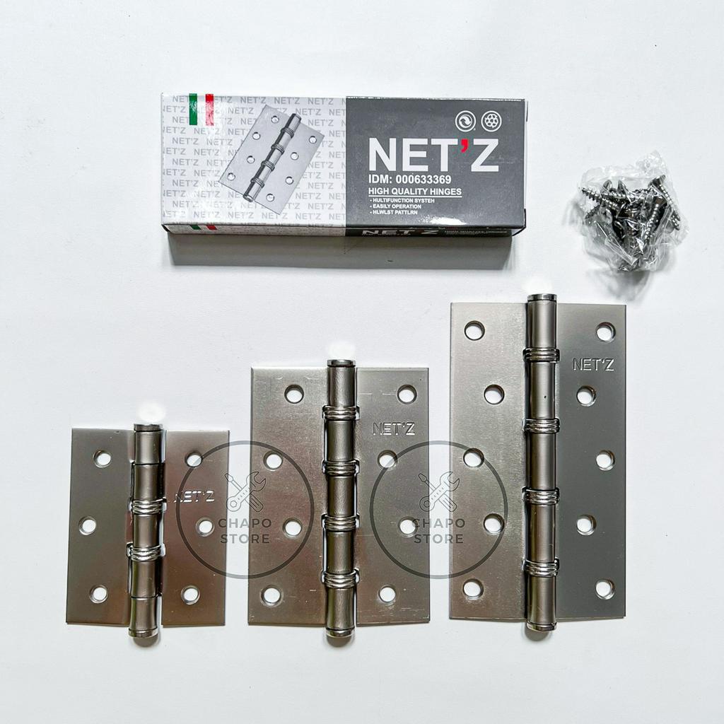 Engsel tebal Netz pintu jendela lemari Netz 3 4 5 inch