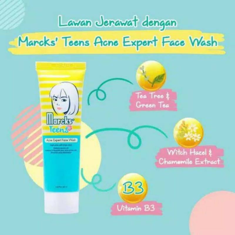 MARCKS TEENS ACNE EXPERT FACE WASH